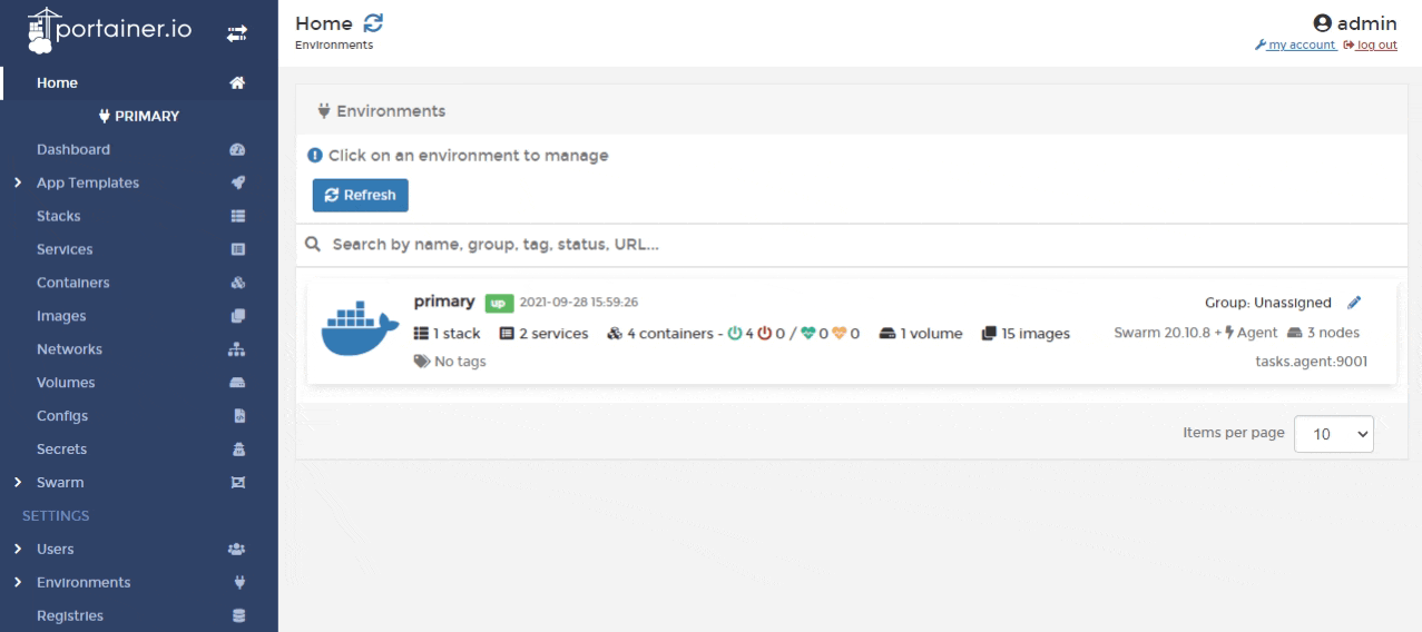 How can I ensure Portainer's configuration is retained?